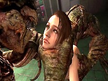 Resident Evil - Jill Only Gets Fucked By Monsters Sex Scenes