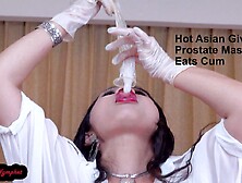 122 Hot Asian Gives Prostate Massage Eats Cum