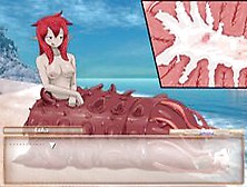 Monster Girl Quest - Sea Cucumber Sex Scene (No Commentary)