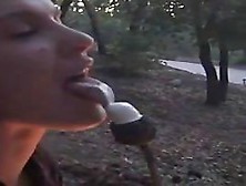 Oral Stimulation And Fuck On A Camping Travel