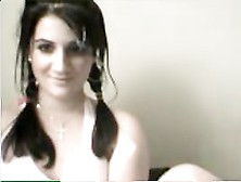Girl Strips For Webcam
