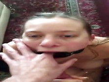 Ring Gagged Wife And Facial