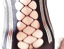 My Milf Inside Fishnet Catsuit Ride Me Sensually With Her Soak Twat
