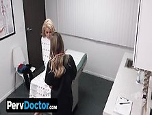 Pervdoctor - Horny Doctor And His Hot Sexy Nurse Cure The Ticklish Feeling In Teen's Tight Pussy (Destiny Cruz)