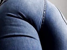 Gigantic Booty Jeans Tease