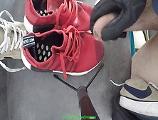 Big Cumshot,  Shoes,  Gay Jerk Off