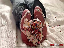 Sweet Candy Feet With Foot Model Foot Fetish Footj