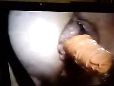 Nasty Pumped Juicy Crack Acquires Mercilessly Drilled With Sex-Toy