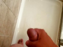Another Jerking Off Video In The Shower....  Enjoy!!!