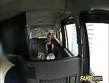 Blonde Bitch April Gets A Free Ride On The Cab Drivers Dick