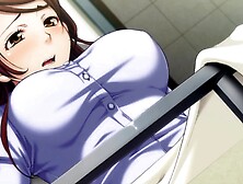 Hentai Pros - Milf Rides Dick While Her Friend Is She Then Wakes Up From Her Loud Moaning