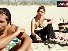 Louise Bourgin Bikini Scene – Going Away