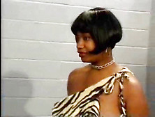 Busty African Pubic Hair Girl