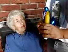 Hairy Granny With Dildos