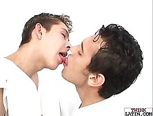 Twink Latin Duo Enjoy Anal After Cocksucking Overture