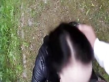 Outdoor European Babes Pickedup For Cocksucking And Fucking