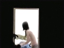 Neighbor Slut Dances With Her Tits Naked In Front Of The Window.  She Loves Being Watched !!!