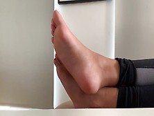 Ignoring You While I Watch Tv | Foot Fetish