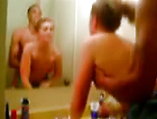 Looking In Bathroom Mirror During Sex