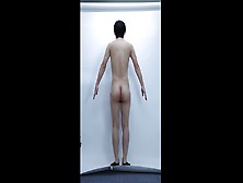 日本人男子の私服着衣からの全裸フルヌード動画