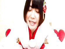 Shrine Maiden Miko Kurozuki Getting Double Creampies Into Butt And Cunt For Sex Ritual (Trailer)