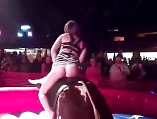 Sexy Wife Bull Riding