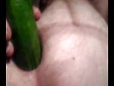 Cucumber Play And Watching Sex With My Girfrieng.  Just