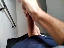 Thick Cum In Mouth,  Gay Amateur Handjob,  Public Solo Male