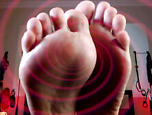 Bare Feet Mesmerize And Wiggling Toes
