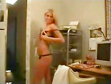 Astonishing Blonde Performs Amateur Erotic Show On Webcam