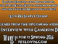 Interview With Cameron Dee