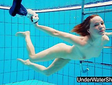 Sexy And Hot Teen Avenna Naked In The Pool