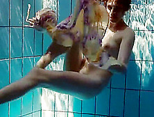 Hot Big Titted Teen Lera Swimming In The Pool