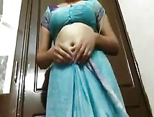 Indian Woman Getting Undressed