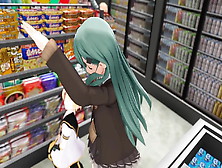 Suzuya Making A Music Sex Video In The Store