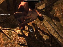 The World Of Skyrim.  Hard Sex With A Forest Elf | Skyrim Sex Mods