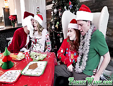Watch Christmas Time For Stepfamily Ends Up In Cute Sleazy Foursome Free Porn Video On Fuxxx. Co