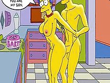 Marge And Bart