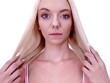 Blondie Pressured Into Pornography By Camera Guy
