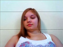 Overweight Legal Age Teenager On Cam