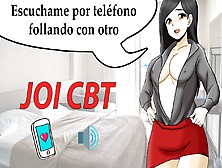 Spanish Joi Cbt - Escuchame Follar Con Otro Mientras Golpeas Tus Huevos Por La Calle.