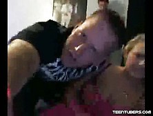 Guy Shares His Girlfriend On Webcam