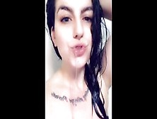 Snapchat Shower Slut Having Fun Part 1