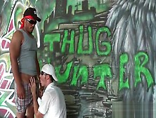 Black Thug Sucking And Fucking Two Guys Part2