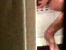 Caught Jerking Off In Bathroom Ends In Sucking And Cum Mess