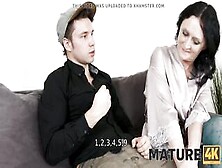 Mature4K.  Man Is Very Upset But Stepmother Cheers Him Up