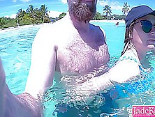 Couple On Vacation Public Fuck Icreampie On The Beach