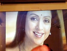 Cum And Spit Tribute To Milf Hema Malini!!!