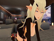 Vtuber Playing Vr Gets Nailed By Random Stranger