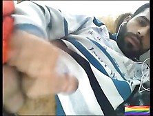 Horny Arab Guy Webcam Cumshot